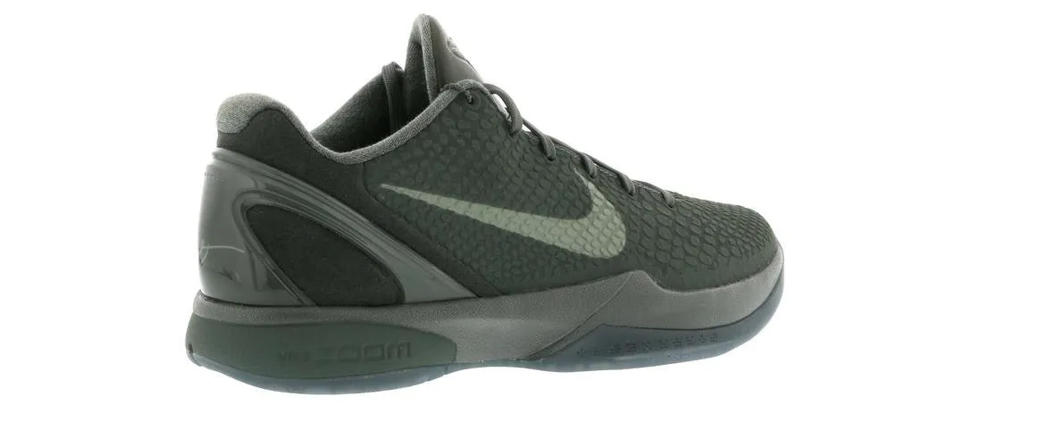 Фото № 6 с приближением к товару «‎Nike Kobe 6 Black Mamba Collection Fade to Black»