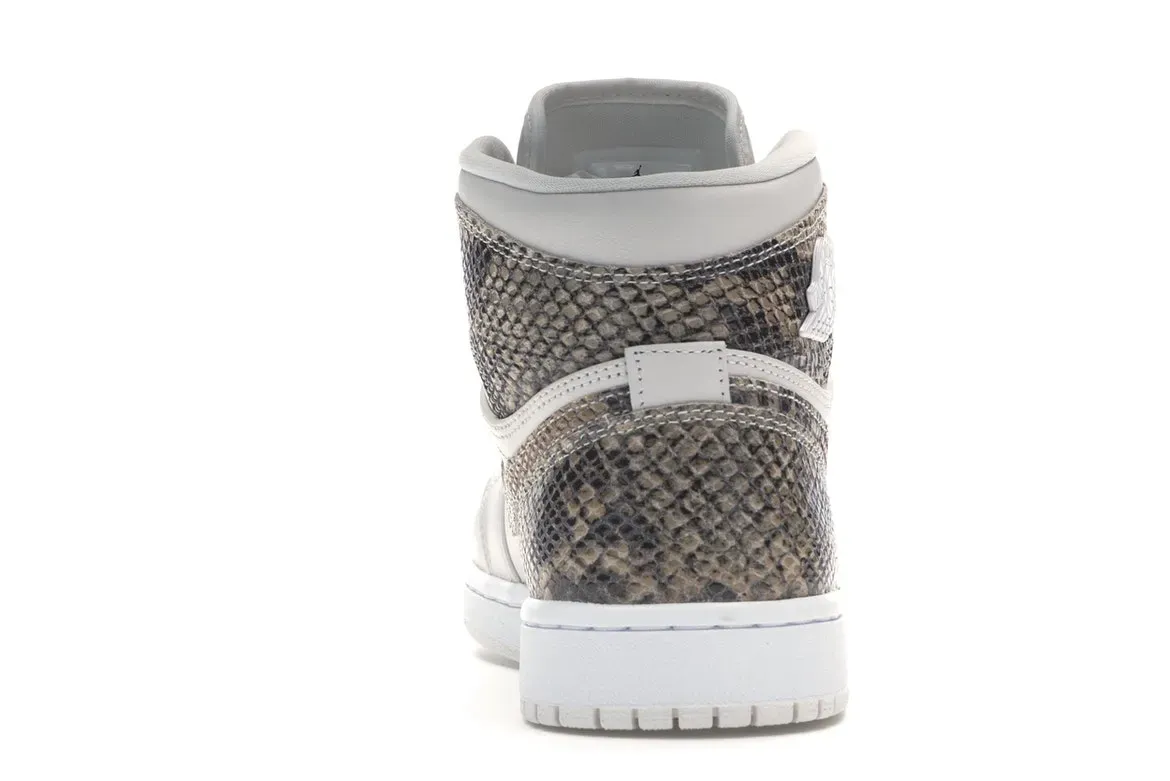 Фото № 4 с приближением к товару «‎Jordan 1 Retro High White Snake »