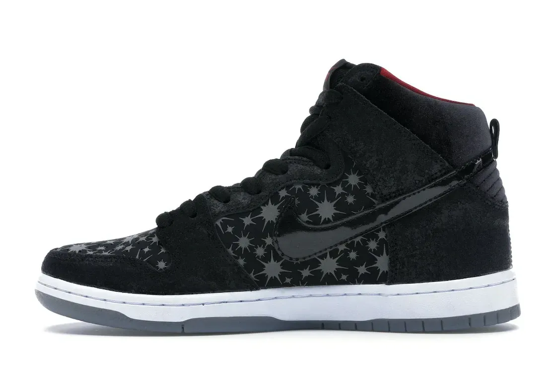 Фото № 3 с приближением к товару «‎Nike SB Dunk High Brooklyn Projects Paparazzi»