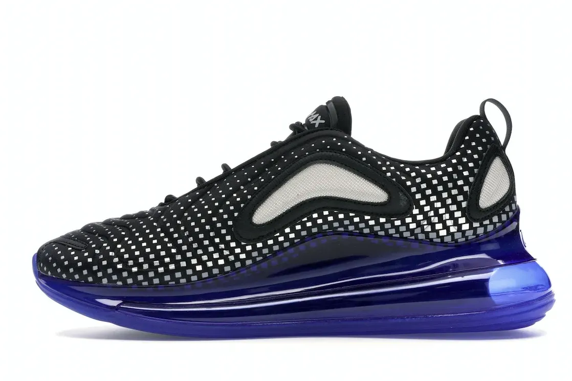 Фото № 3 с приближением к товару «‎Nike Air Max 720 Pixel Black Blue»