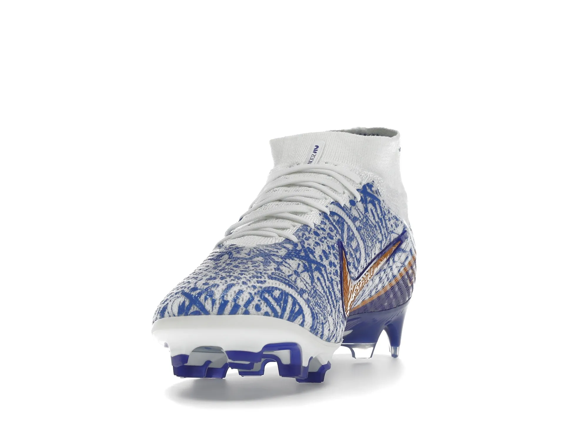 Фото № 4 с приближением к товару «‎Nike Zoom Mercurial Superfly 9 Elite CR7 FG Azulejo»