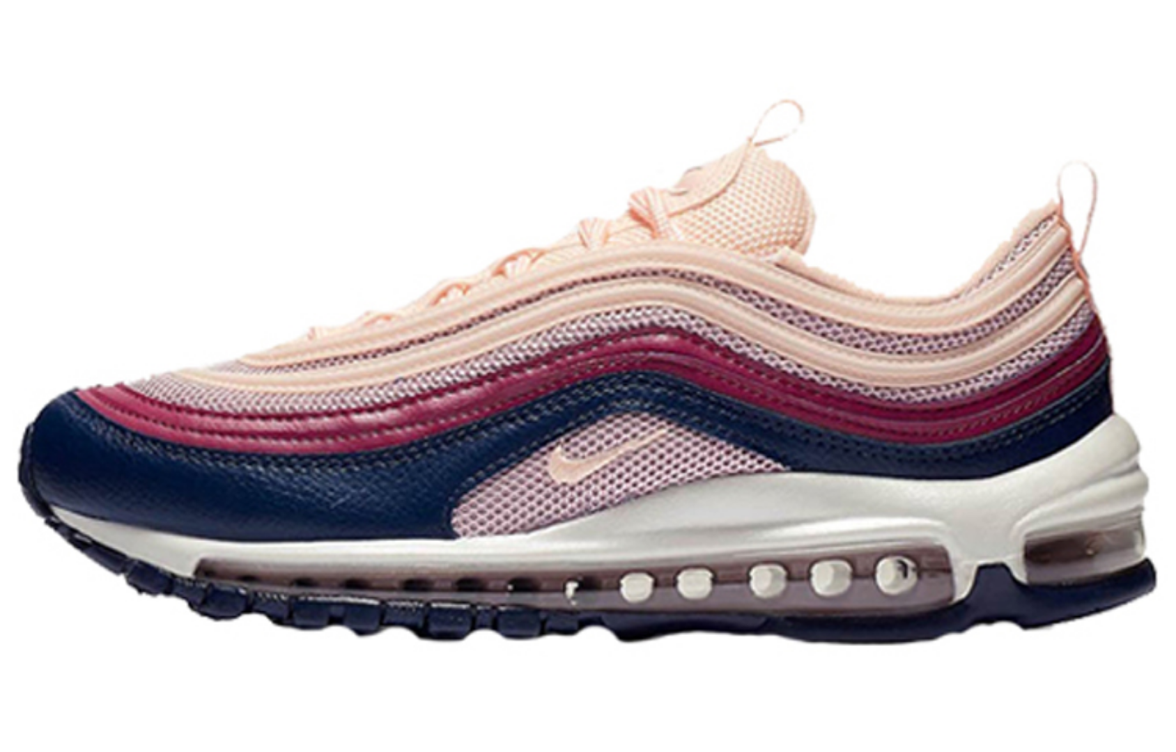 Фото № 1 с приближением к товару «‎Nike Air Max 97 Running Shoes Plum Chalk»