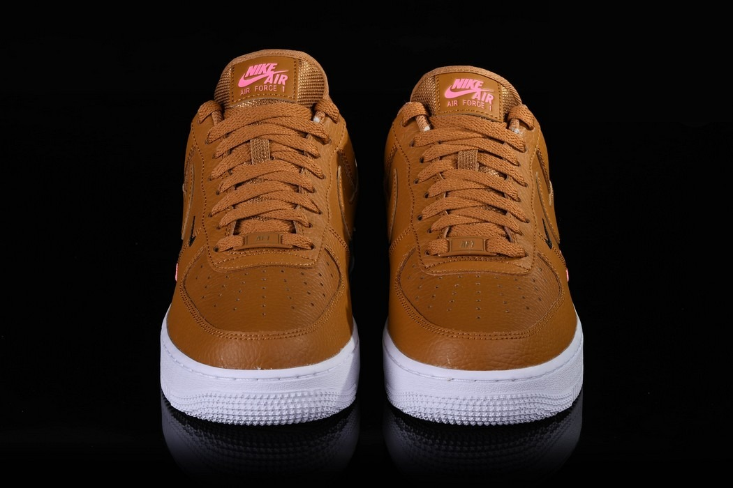 Фото № 3 с приближением к товару «‎Nike Wmns Air Force 1 Low Double Swoosh Wheat»