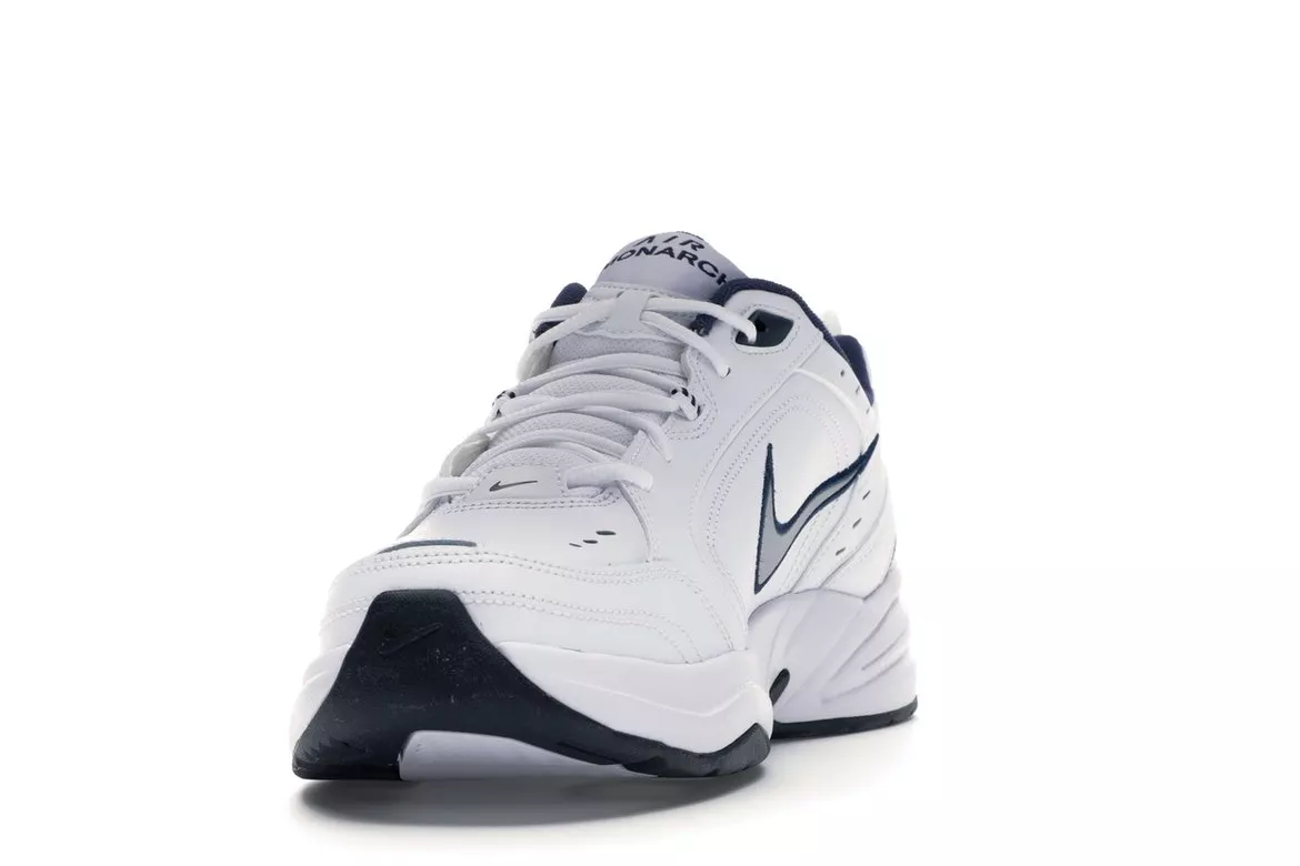 Фото № 3 с приближением к товару «‎Nike Air Monarch IV White Navy»