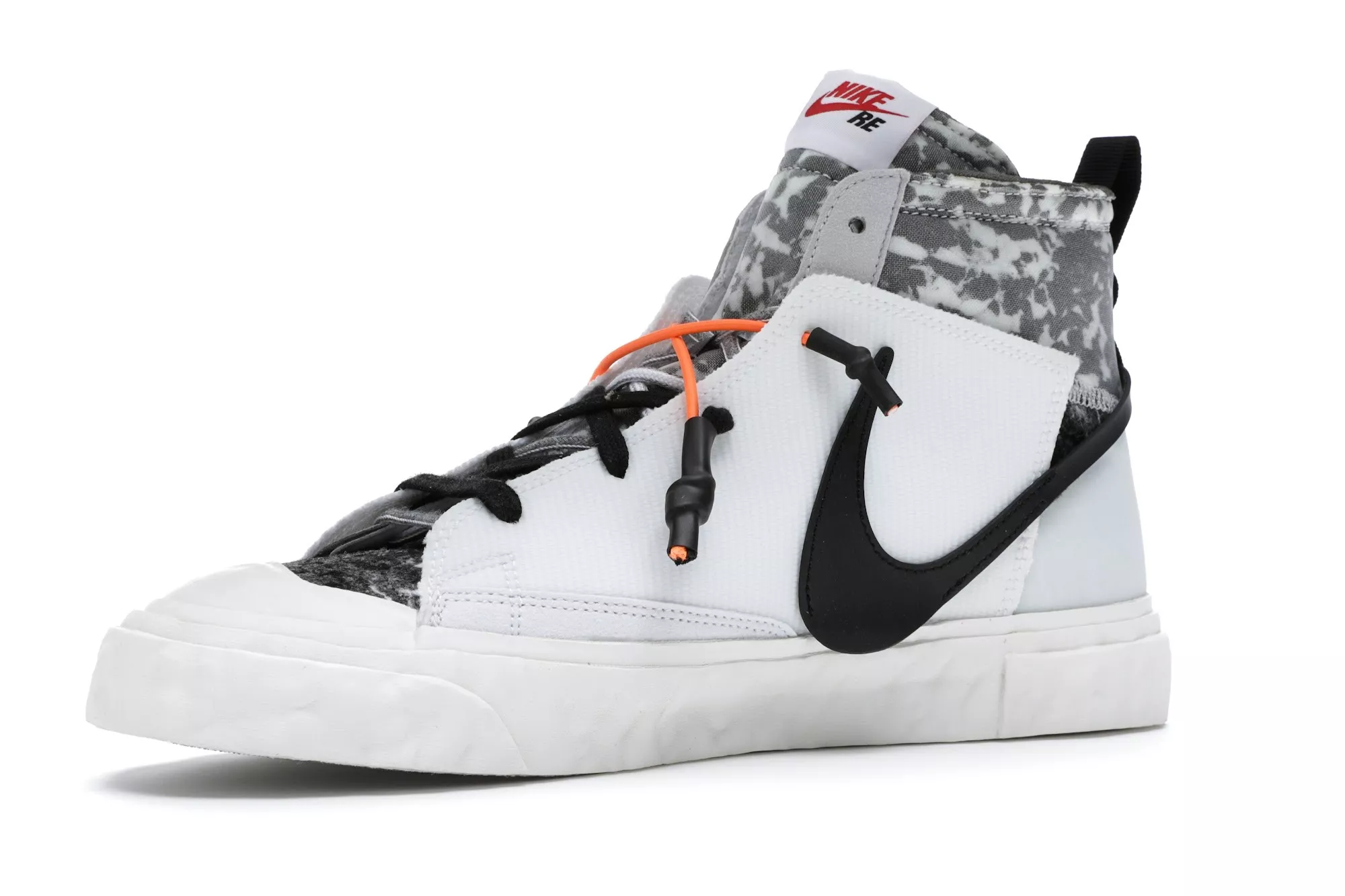Фото № 4 с приближением к товару «‎Nike Blazer Mid READYMADE White»