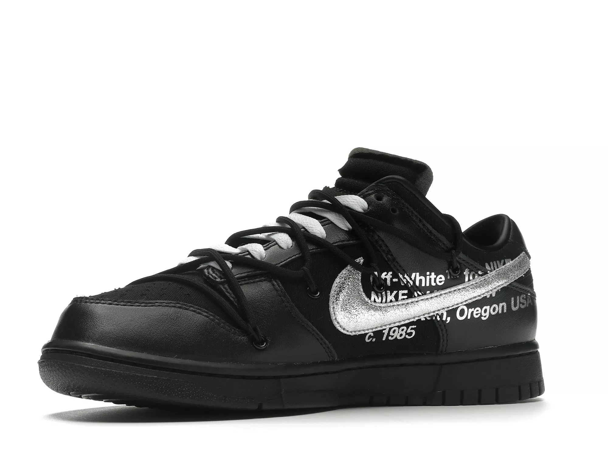 Фото № 6 с приближением к товару «‎Nike Dunk Low Off-White Lot 50»