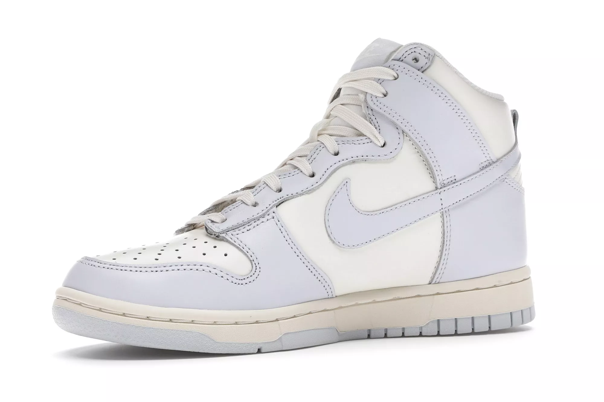 Фото № 2 с приближением к товару «‎Nike Dunk High Sail Football Grey »