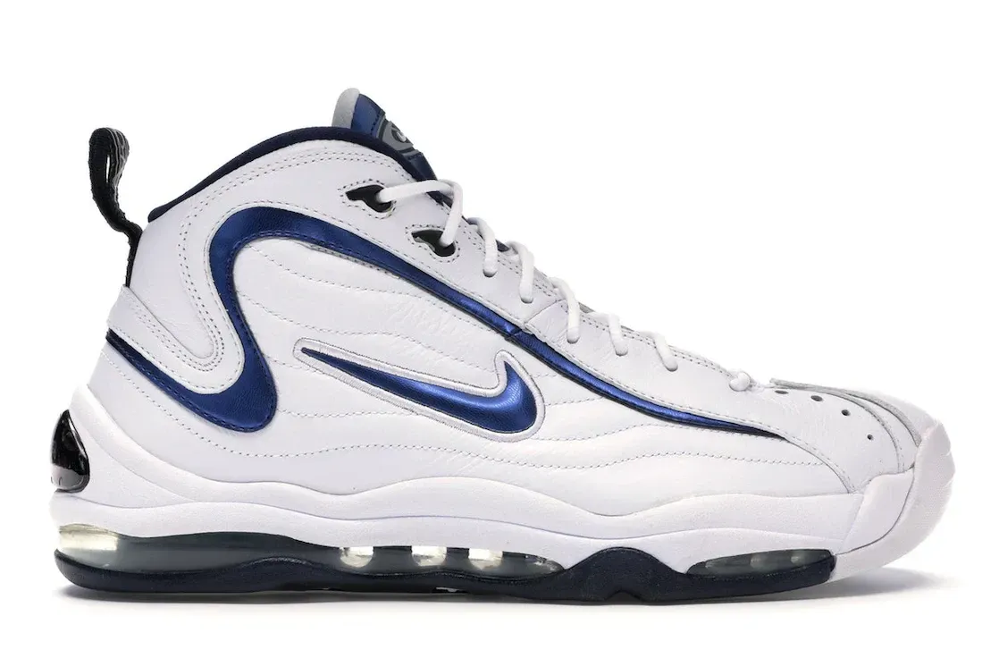 Фото № 1 с приближением к товару «‎Nike Air Total Max Uptempo White Midnight Navy (2009)»