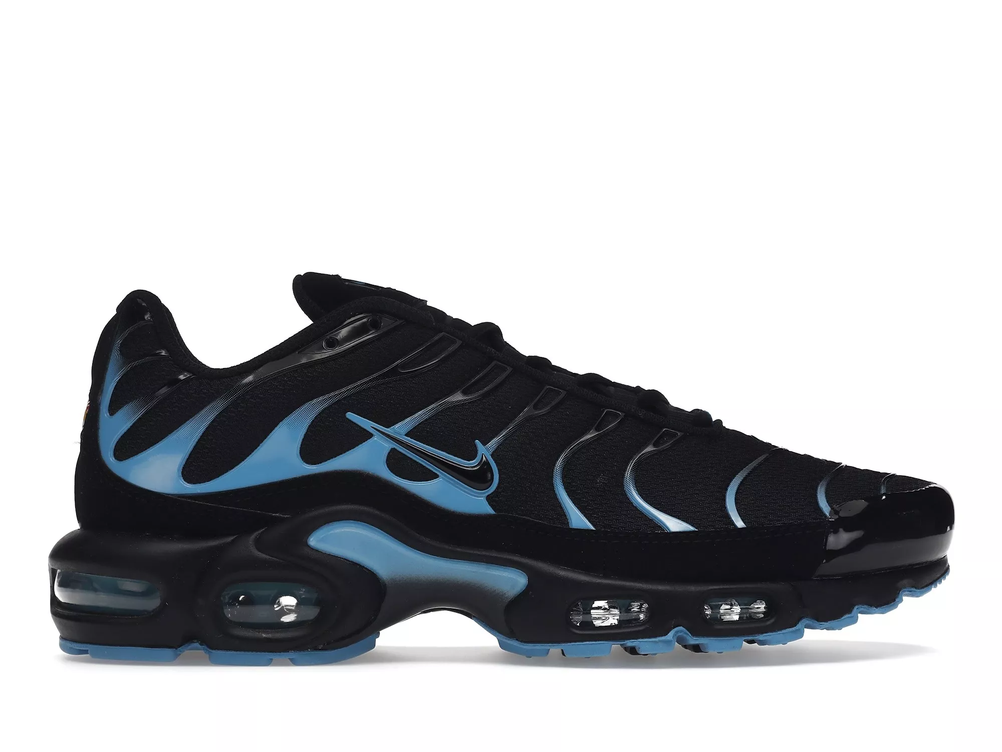 Фото № 1 с приближением к товару «‎Nike Air Max Plus Black University Blue (2022)»