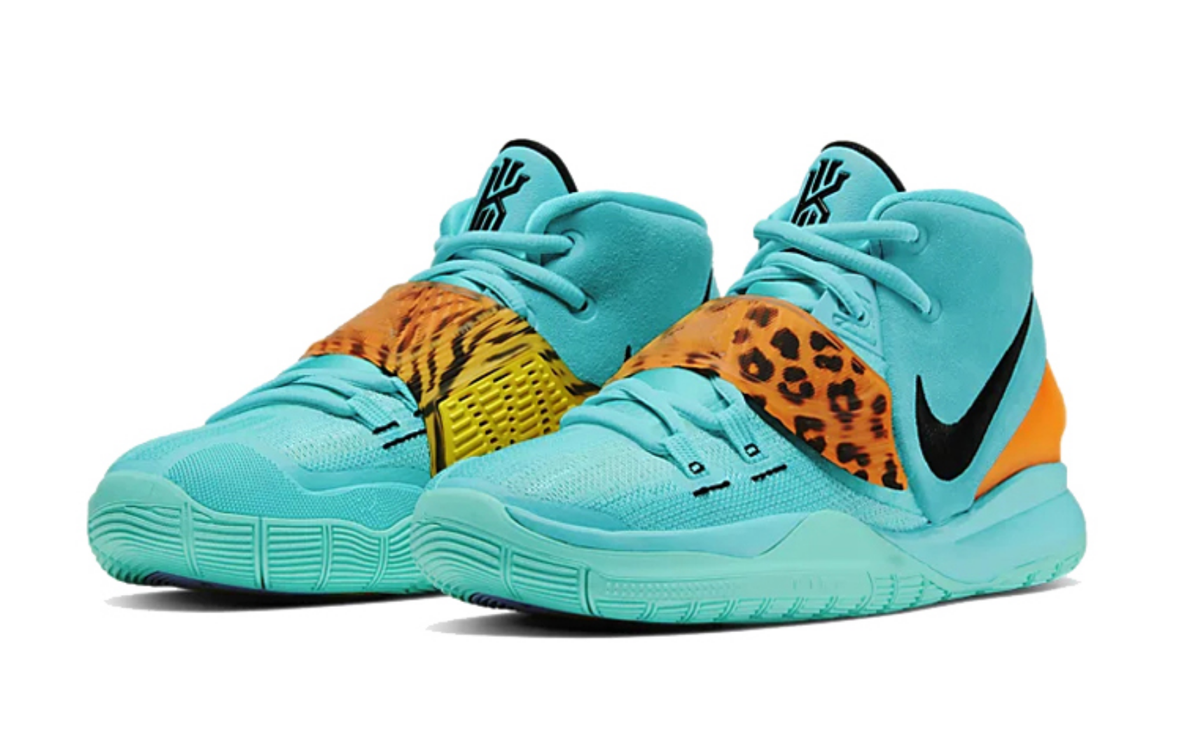 Фото № 3 с приближением к товару «‎Nike Kyrie 6 Gs Basketball shoes Oracle Aqua»