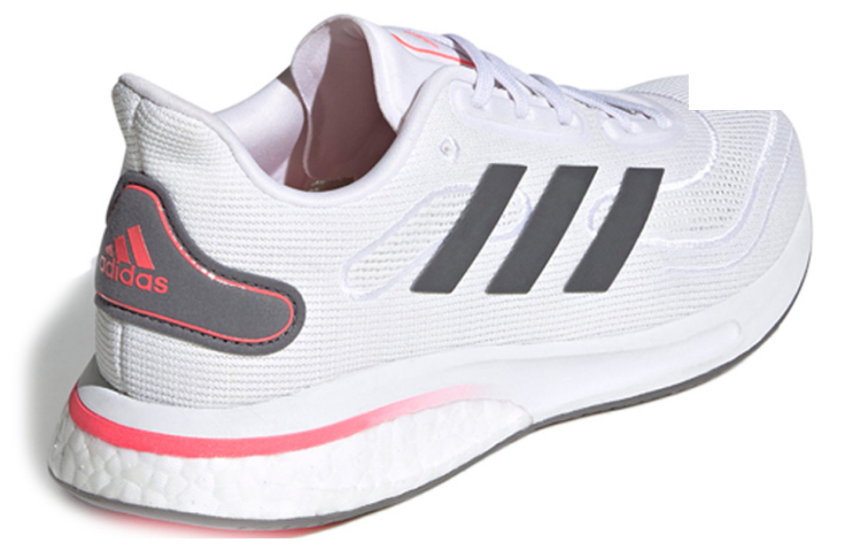 Фото № 4 с приближением к товару «‎Adidas Supernova Running Shoes White Signal Pink»
