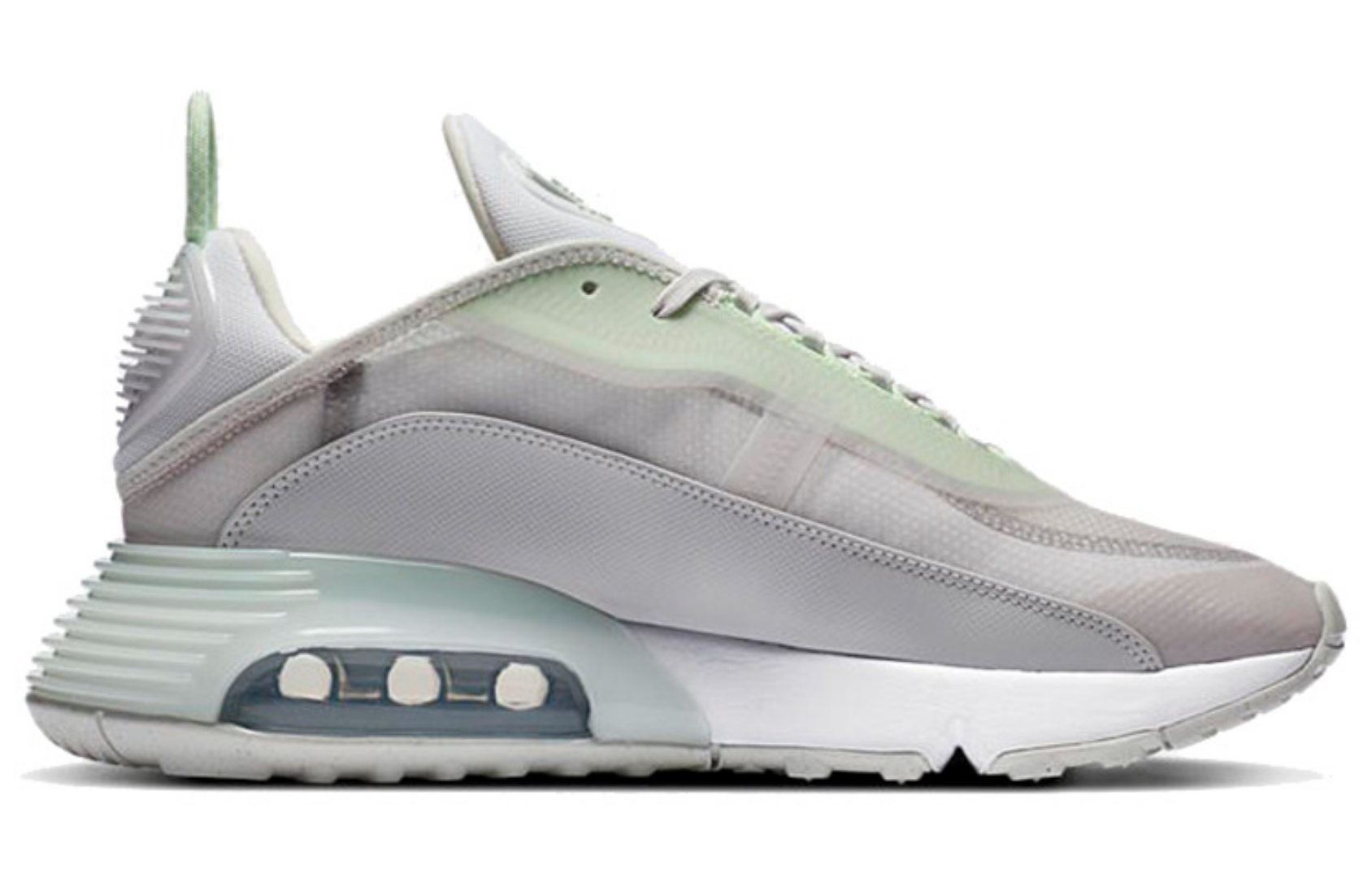 Фото № 2 с приближением к товару «‎Nike Air Max 2090 GreyGreen»