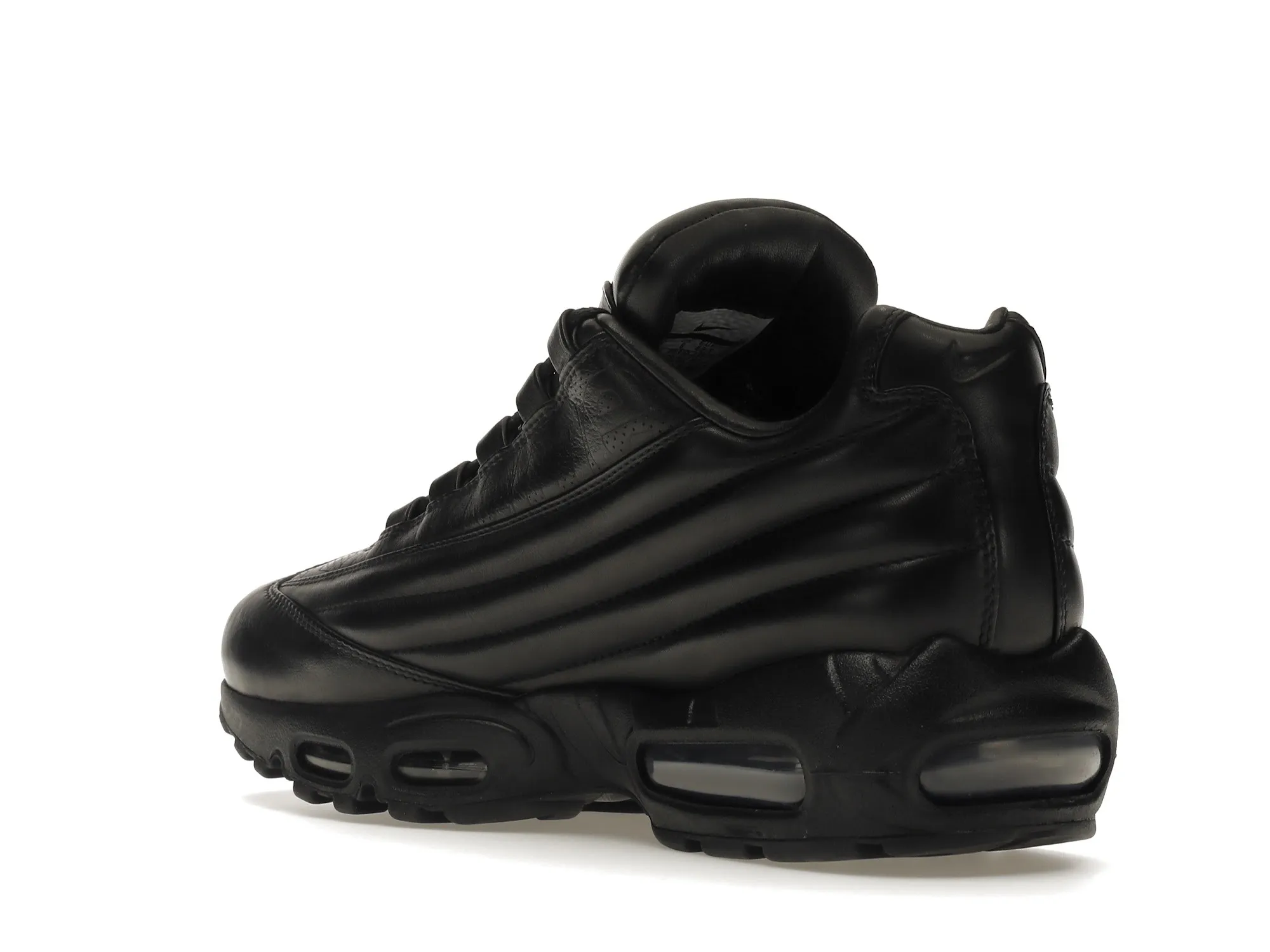 Фото № 6 с приближением к товару «‎Nike Air Max 95 Lux Supreme Triple Black»