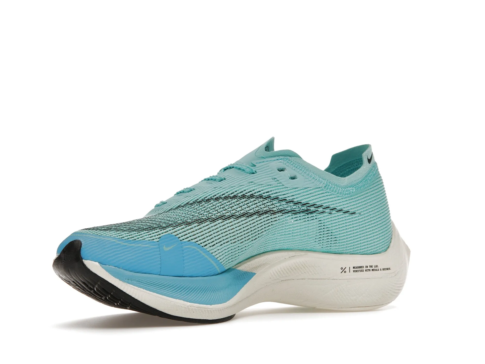 Фото № 3 с приближением к товару «‎Nike ZoomX Vaporfly Next% 2 Aurora Green »