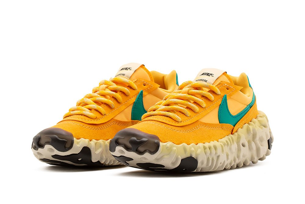 Фото № 3 с приближением к товару «‎ Nike OverBreak Sports Casual Shoes Pollen RiseNeptune Green»