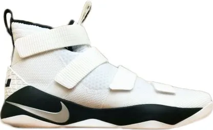 Фото № 1 с приближением к товару «‎Nike LeBron Soldier 11 White Metallic Silver Black»