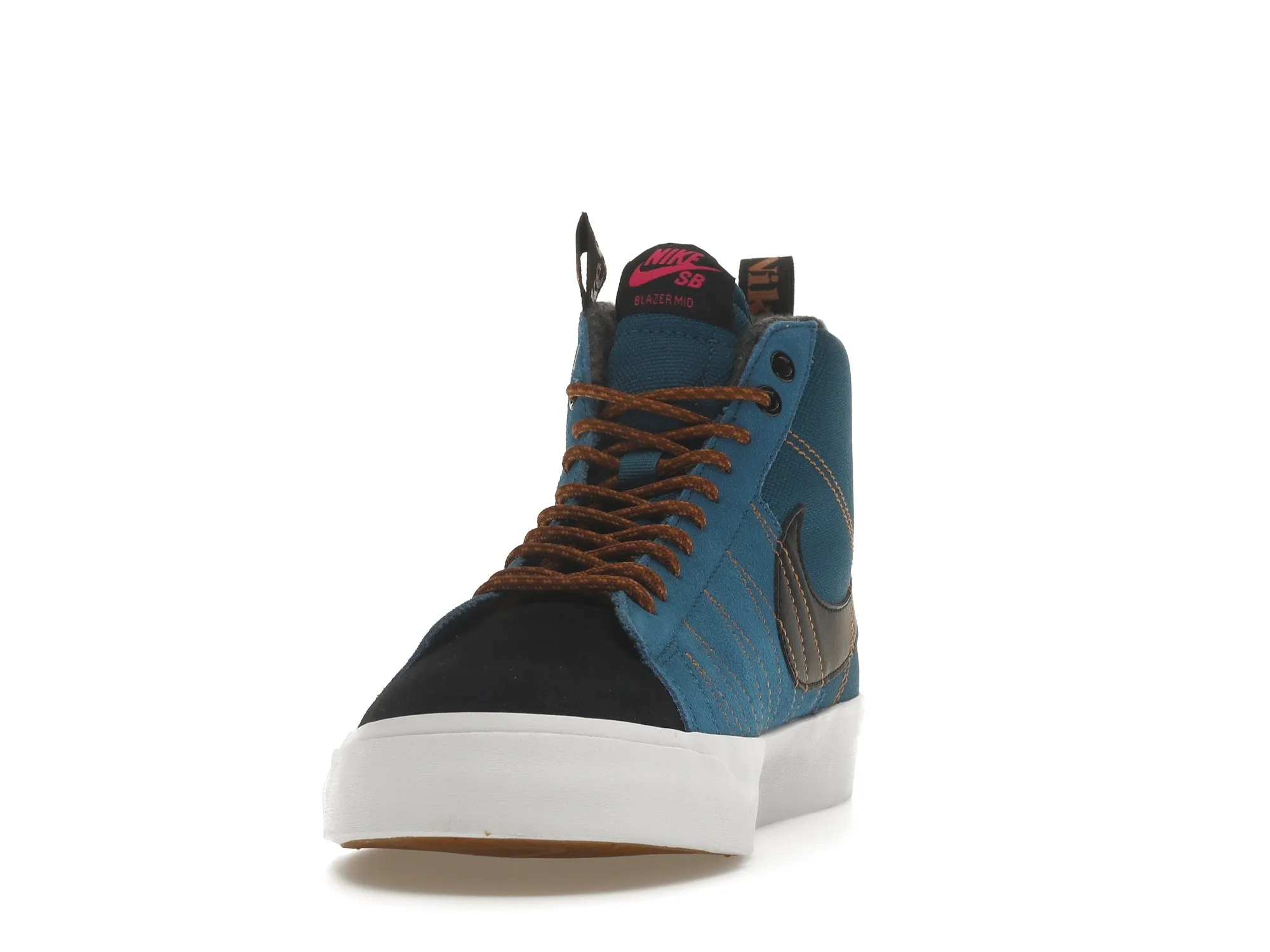 Фото № 2 с приближением к товару «‎Nike SB Zoom Blazer Mid PRM Marina Pecan»