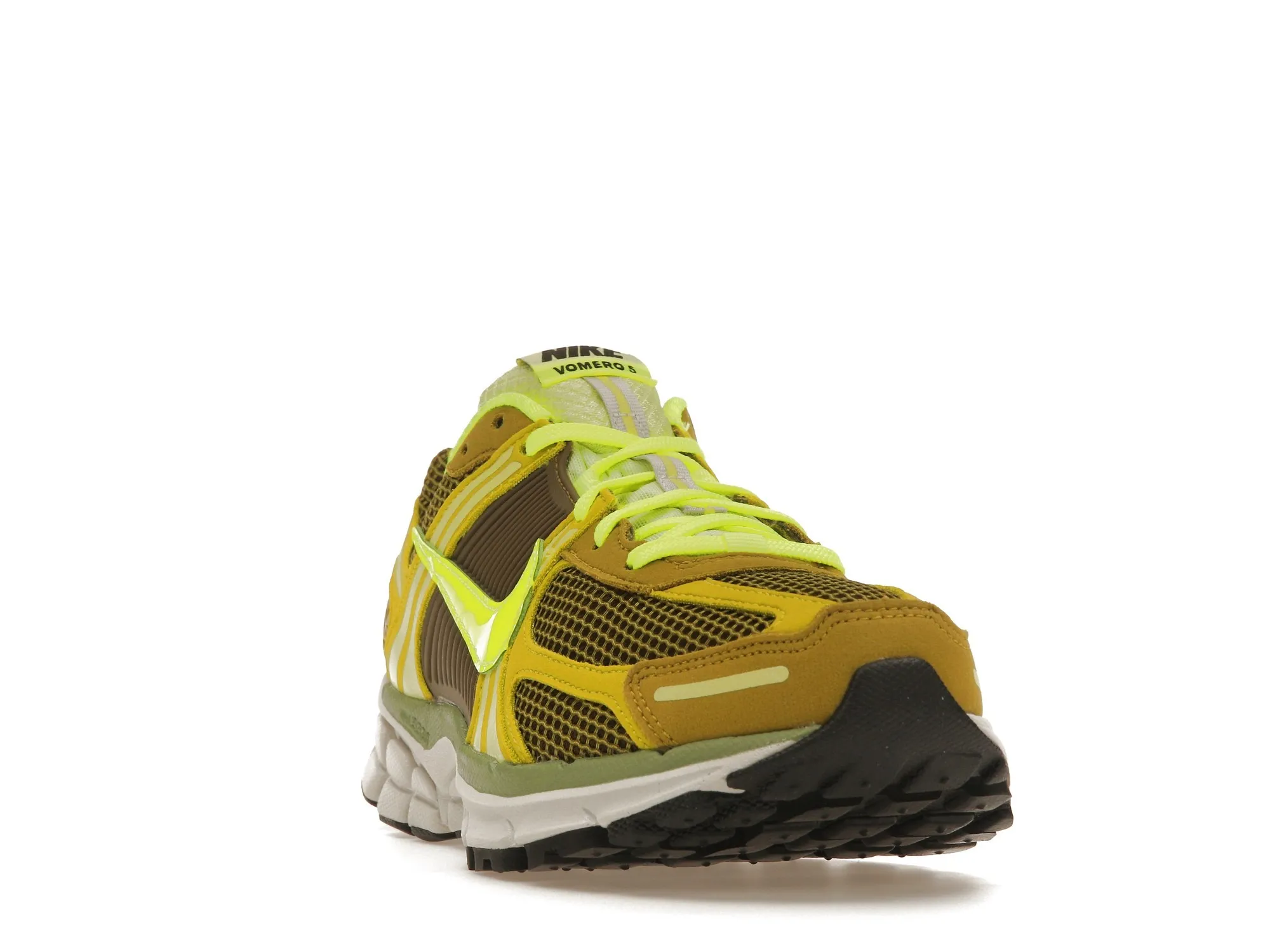 Фото № 4 с приближением к товару «‎Nike Vomero 5 Olive Flak Volt »