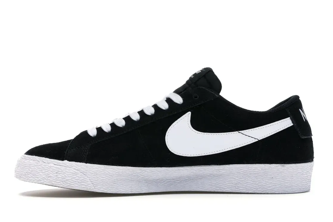 Фото № 3 с приближением к товару «‎Nike SB Blazer Low Black White»