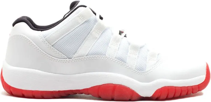 Фото № 1 с приближением к товару «‎Jordan 11 Retro Low White Varsity Red »