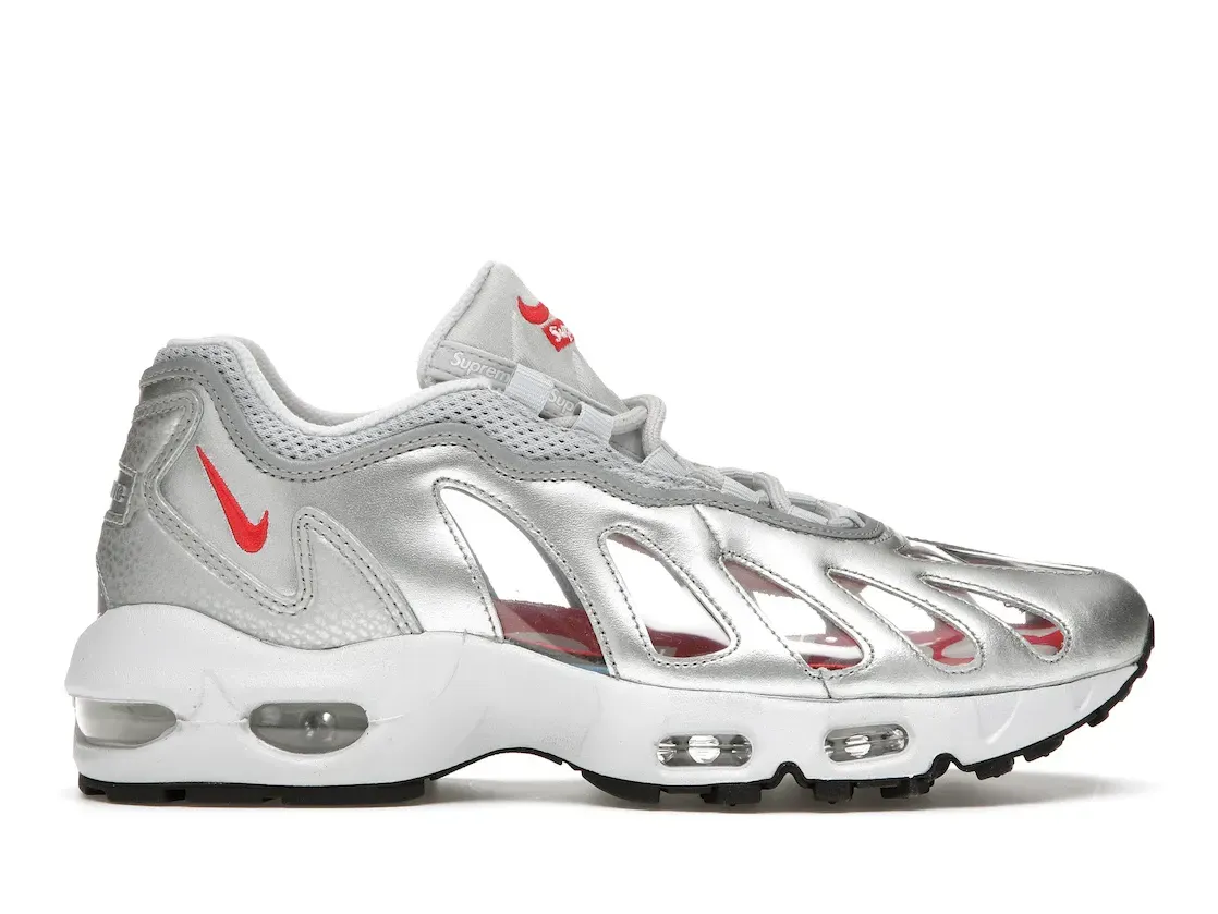 Фото № 1 с приближением к товару «‎Nike Air Max 96 Supreme Silver Bullet»