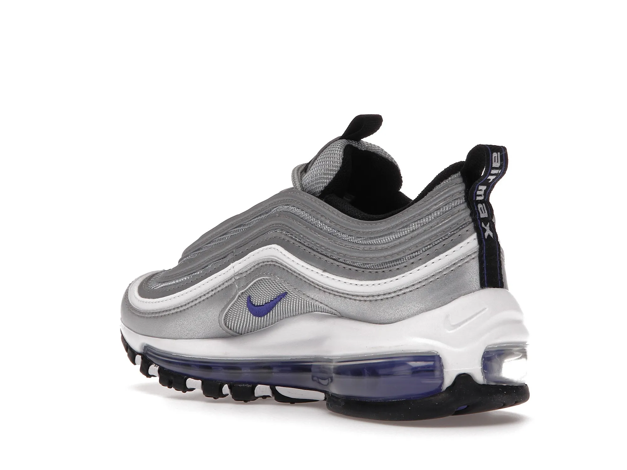 Фото № 6 с приближением к товару «‎Nike Air Max 97 Metallic Silver Persian Violet »