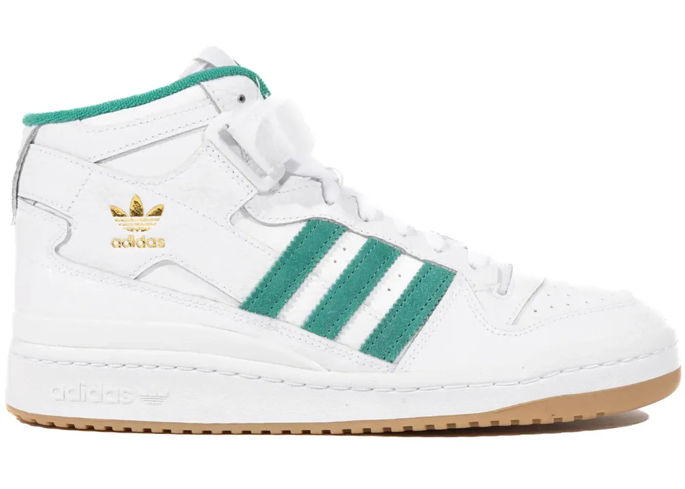Фото № 1 с приближением к товару «‎adidas Forum Mid White Teal»