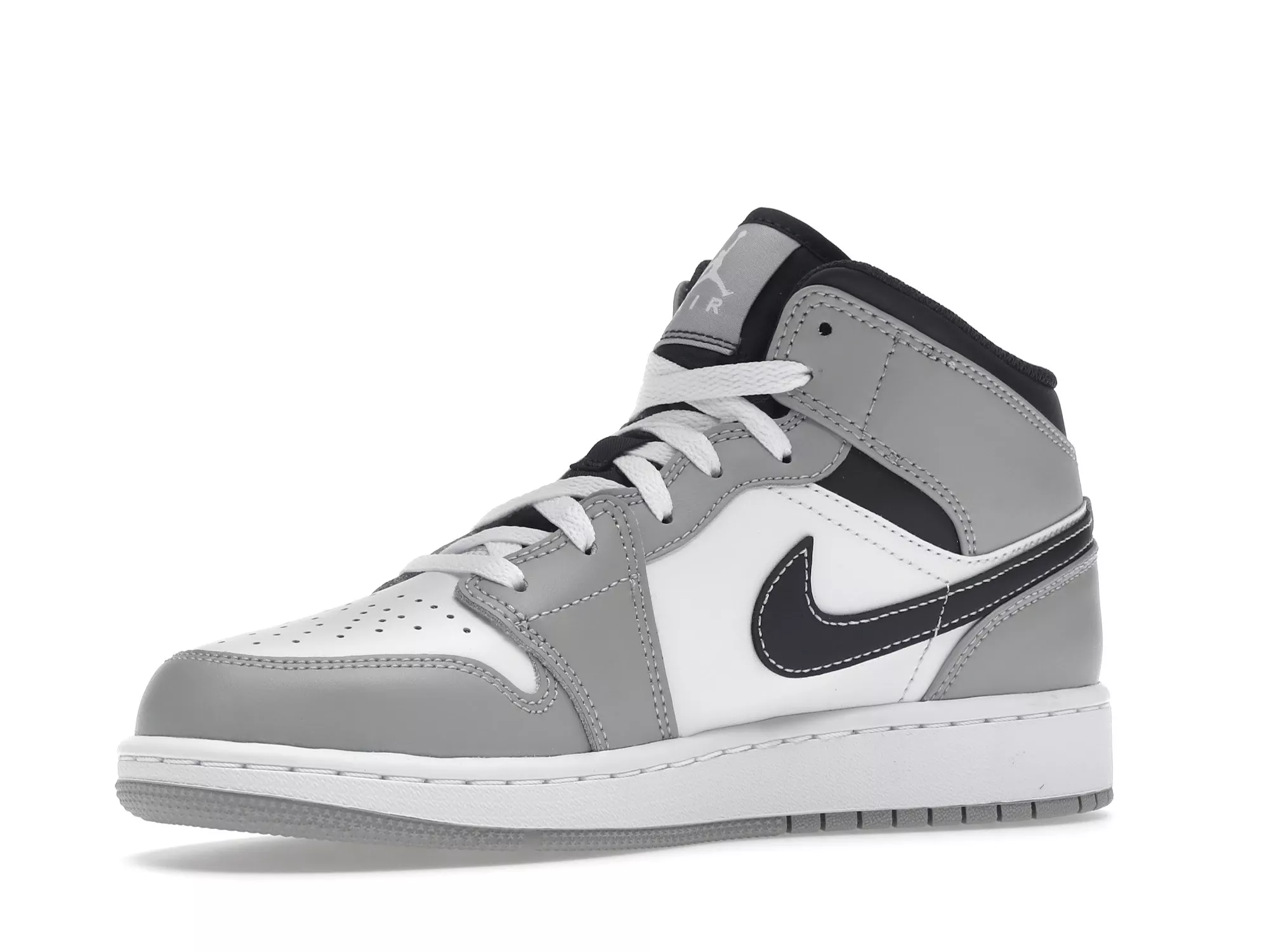 Фото № 2 с приближением к товару «‎Jordan 1 Mid Light Smoke Grey »