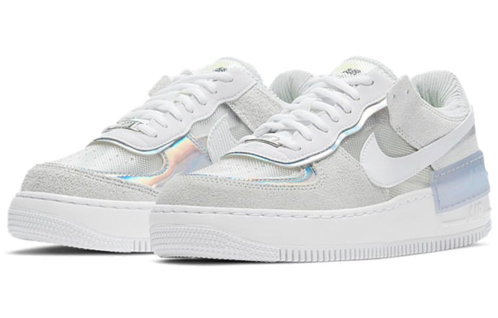 Фото № 3 с приближением к товару «‎Nike Air Force 1 Shadow SE Wmns GreyWhite»