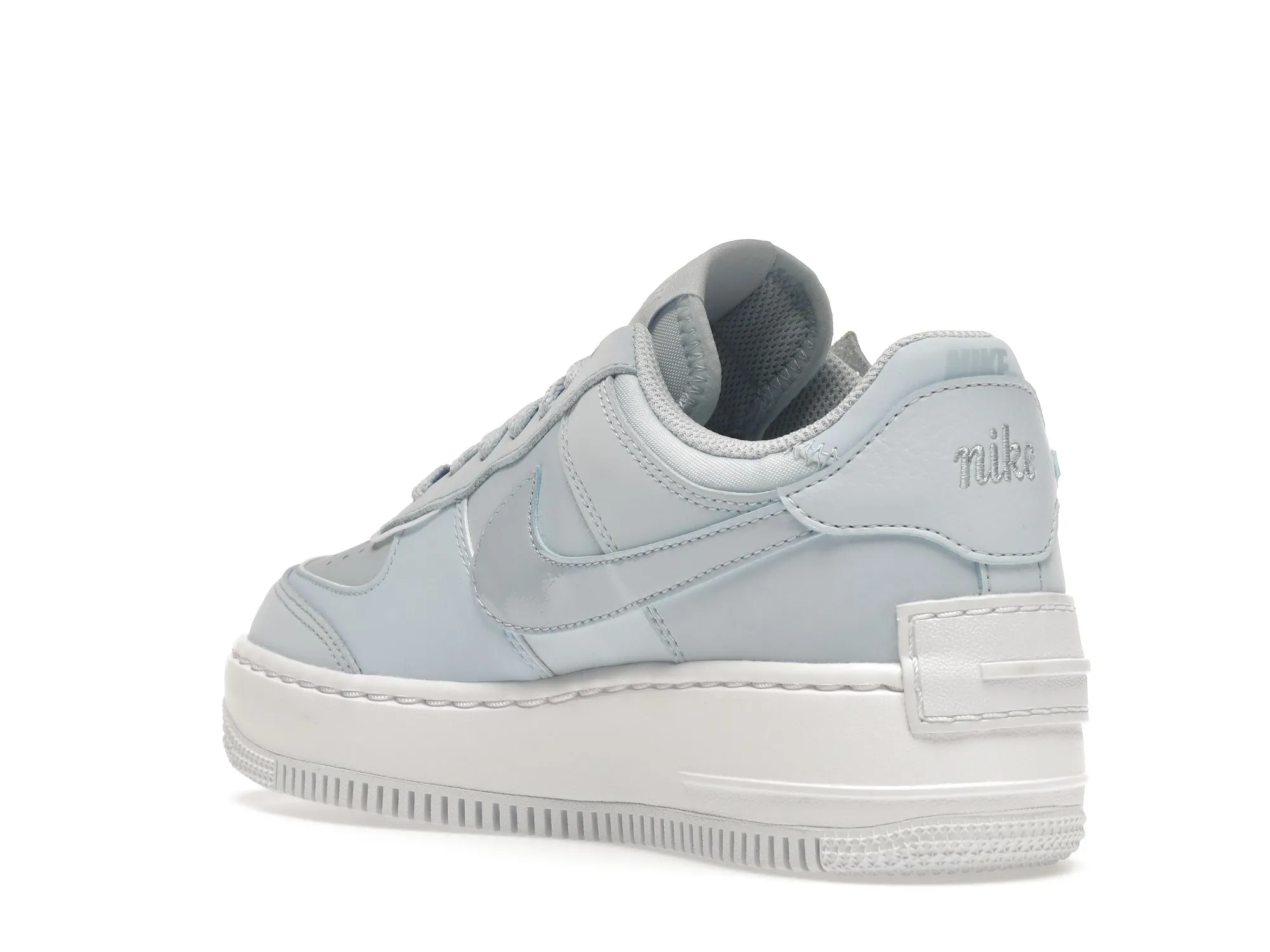 Фото № 6 с приближением к товару «‎Nike Air Force 1 Low Shadow Hydrogen Blue »