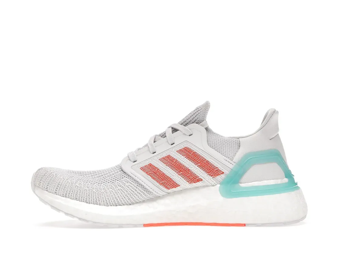 Фото № 3 с приближением к товару «‎adidas Ultra Boost 20 Blue Spirit True Orange Sharp Blue »