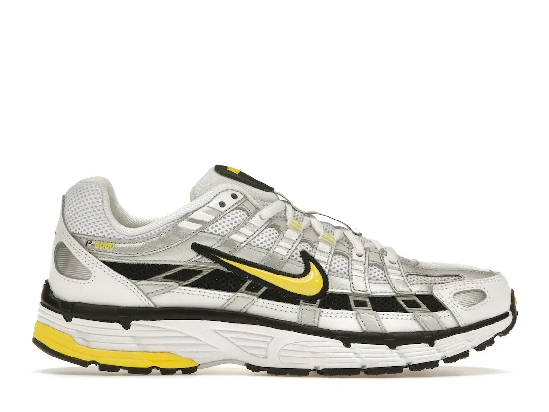 Фото № 1 с приближением к товару «‎Nike P-6000 Metallic Platinum Opti Yellow »