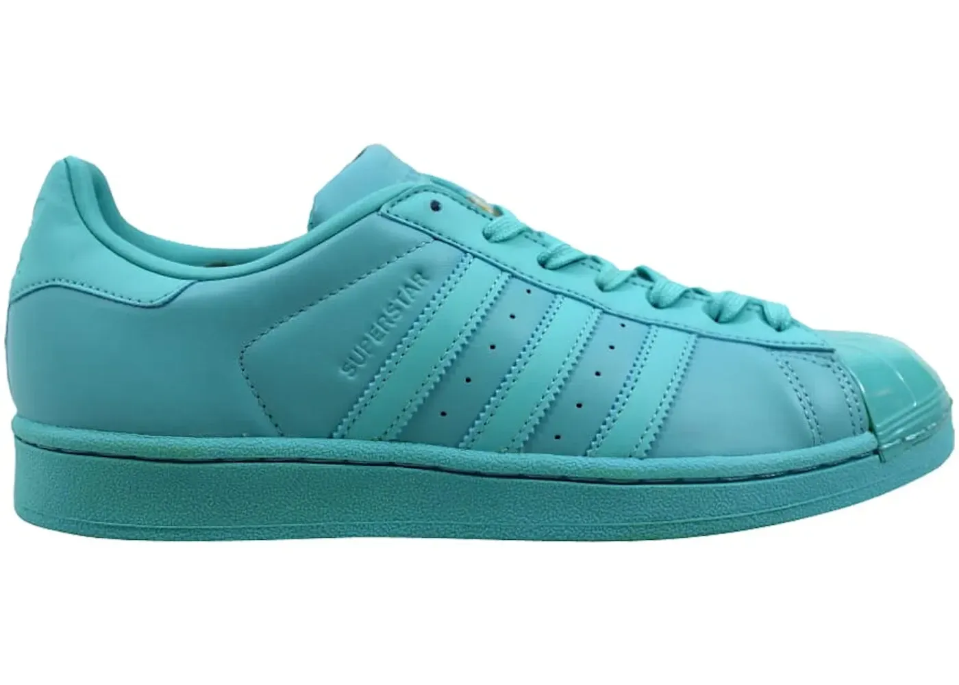 Фото № 1 с приближением к товару «‎adidas Superstar Glossy Toe Mint »