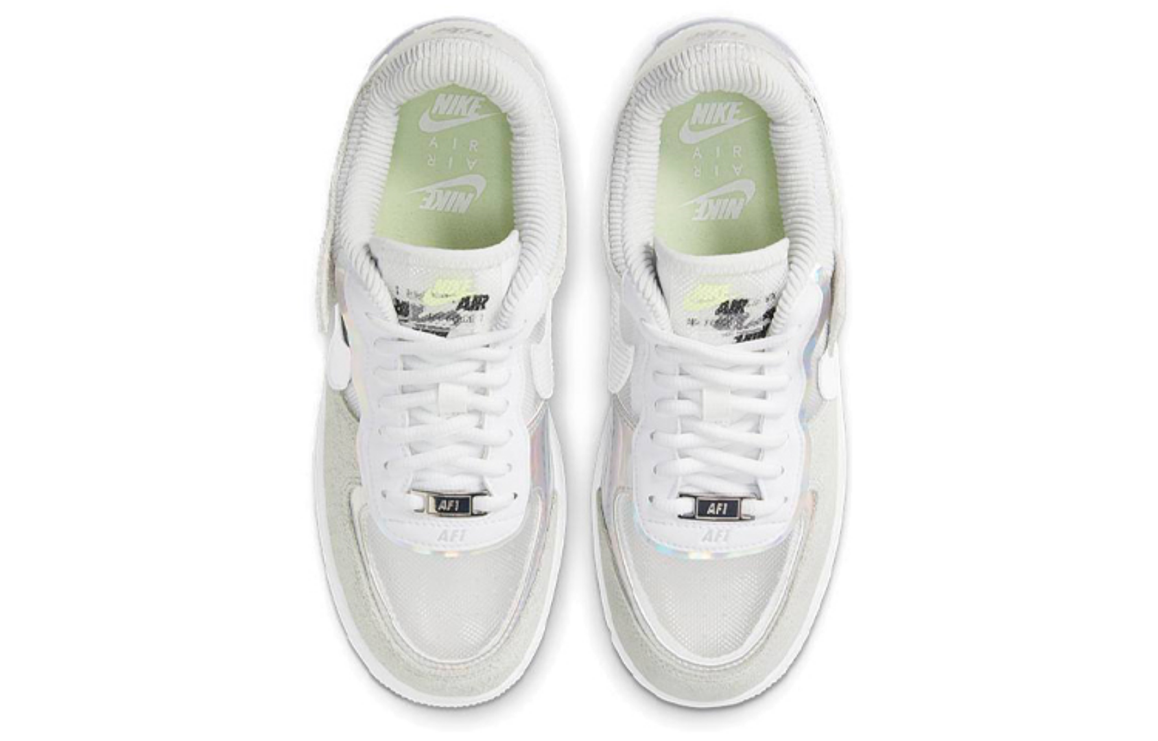 Фото № 4 с приближением к товару «‎Nike Air Force 1 Shadow SE Wmns GreyWhite»