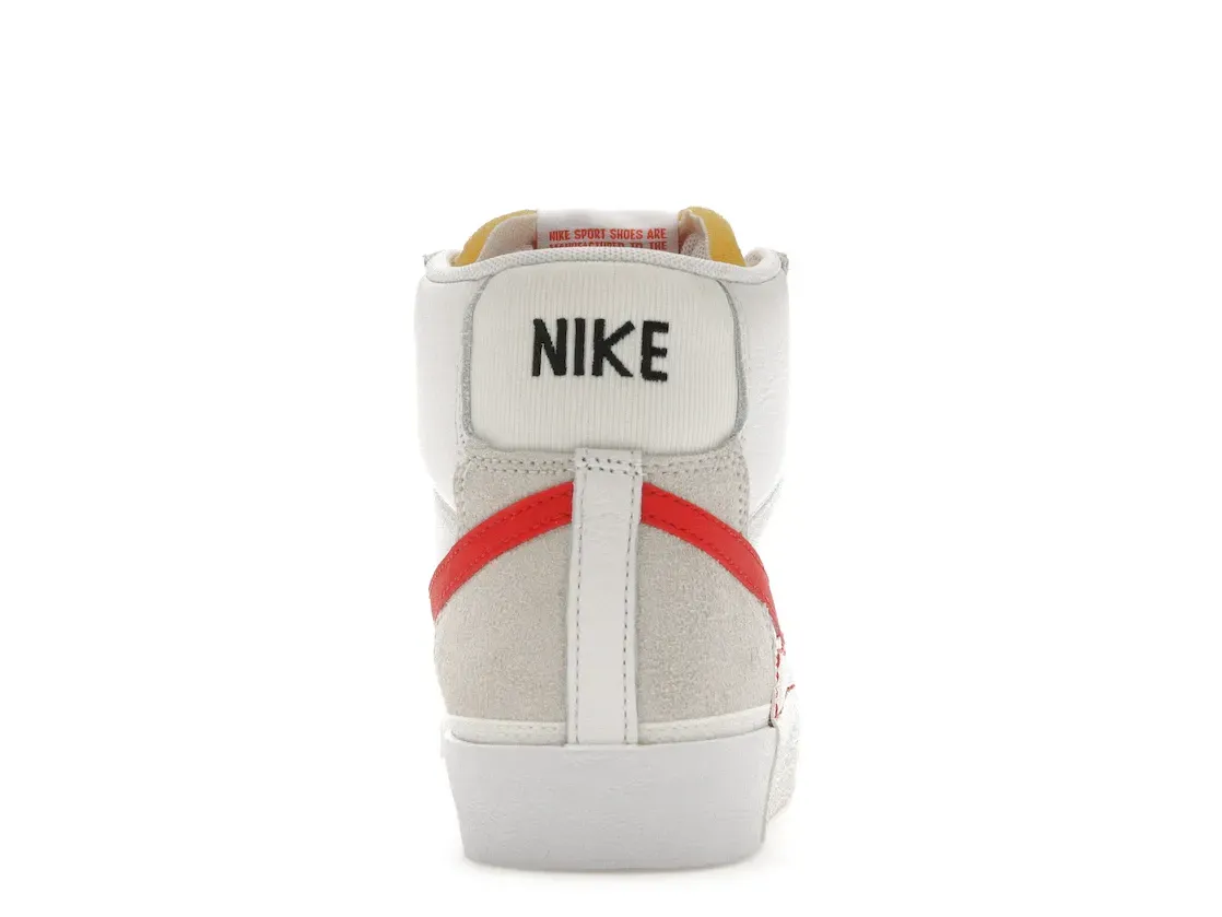 Фото № 4 с приближением к товару «‎Nike Blazer Mid 77 Remastered Pro Club Habanero Red»