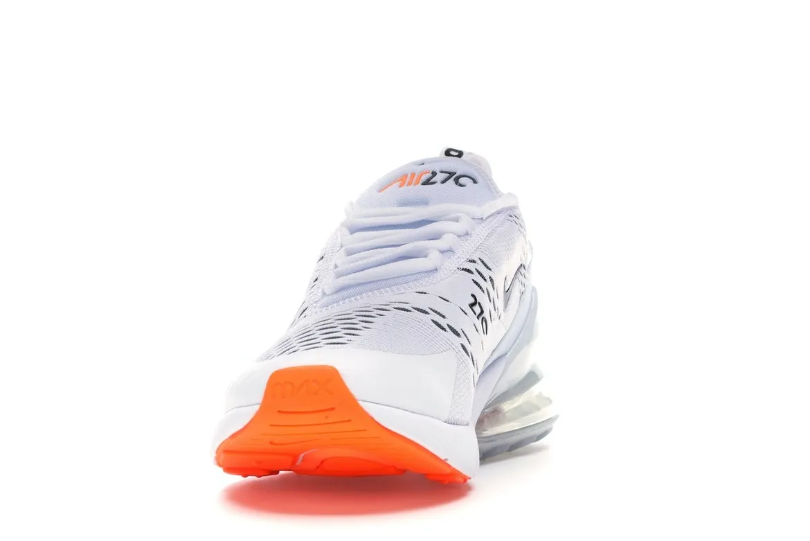 Фото № 4 с приближением к товару «‎Nike Air Max 270 White Black Total Orange»