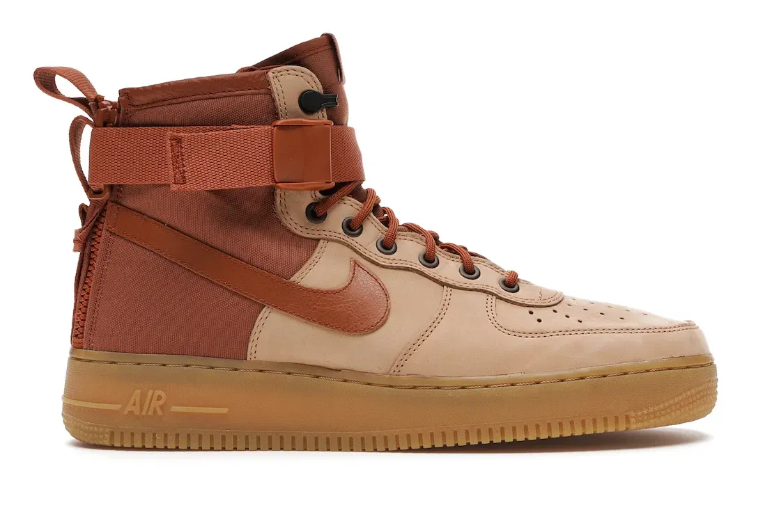 Фото № 1 с приближением к товару «‎Nike SF Air Force 1 Mid Premium Praline»