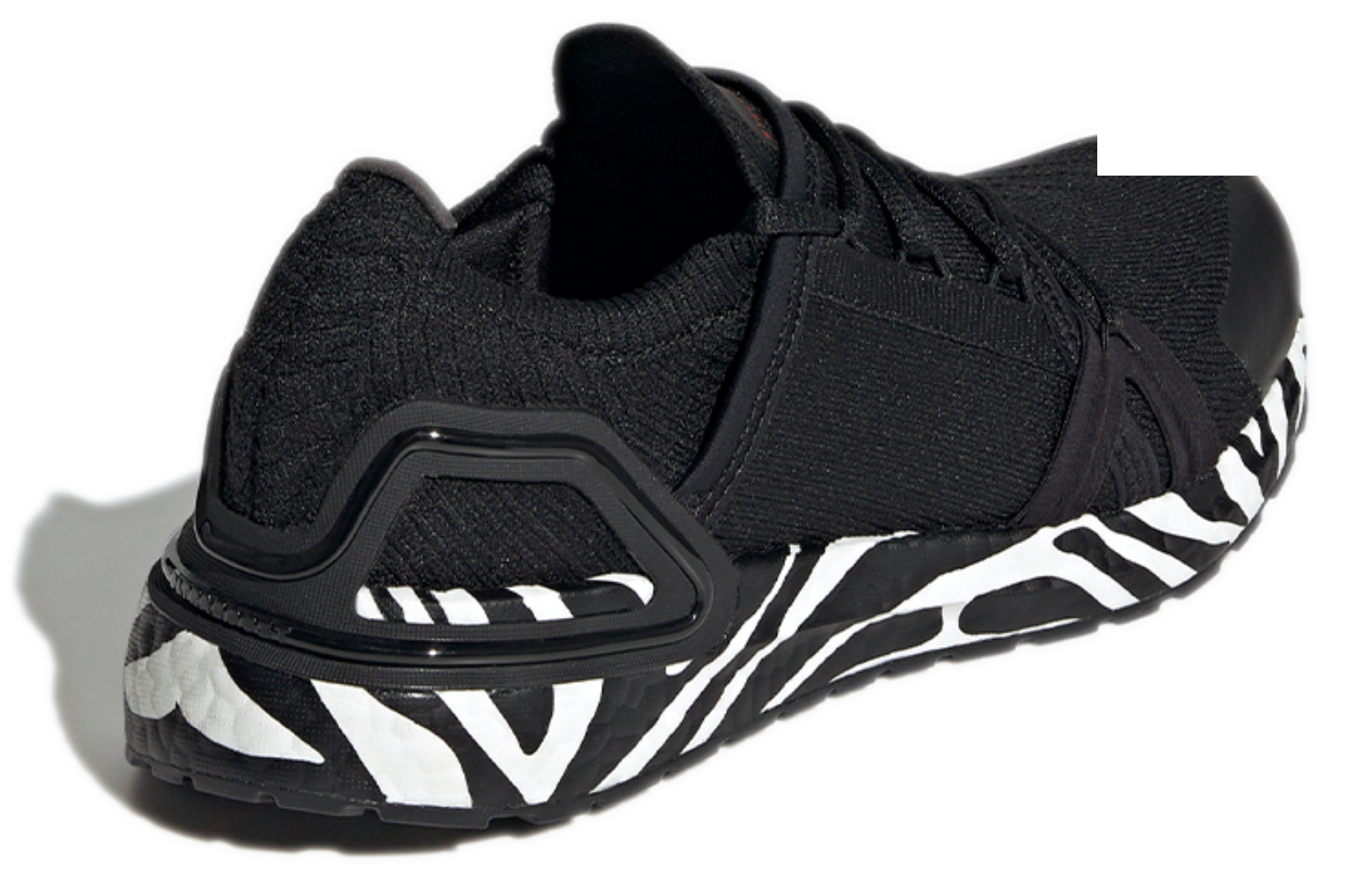 Фото № 4 с приближением к товару «‎Stella McCartney x adidas Ultraboost 20 Graphic Running Shoes Wmns BlackWhite»