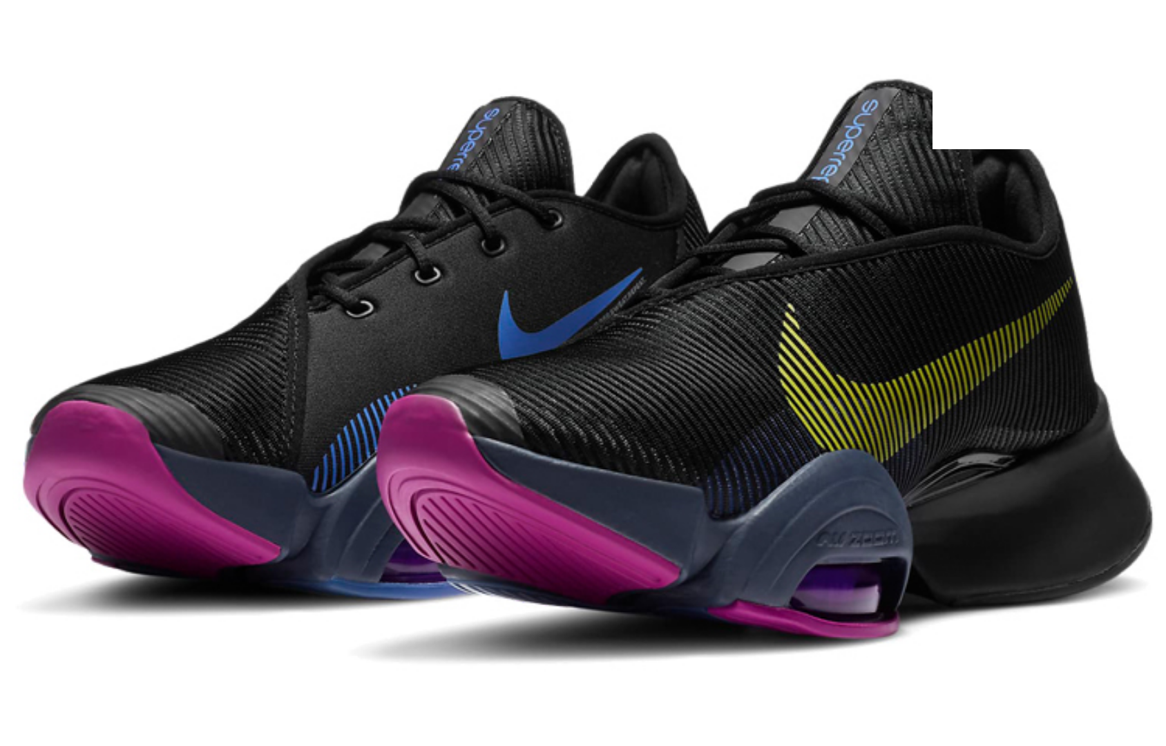 Фото № 3 с приближением к товару «‎Nike Wmns Air Zoom SuperRep 2 'Black Red Plum'»