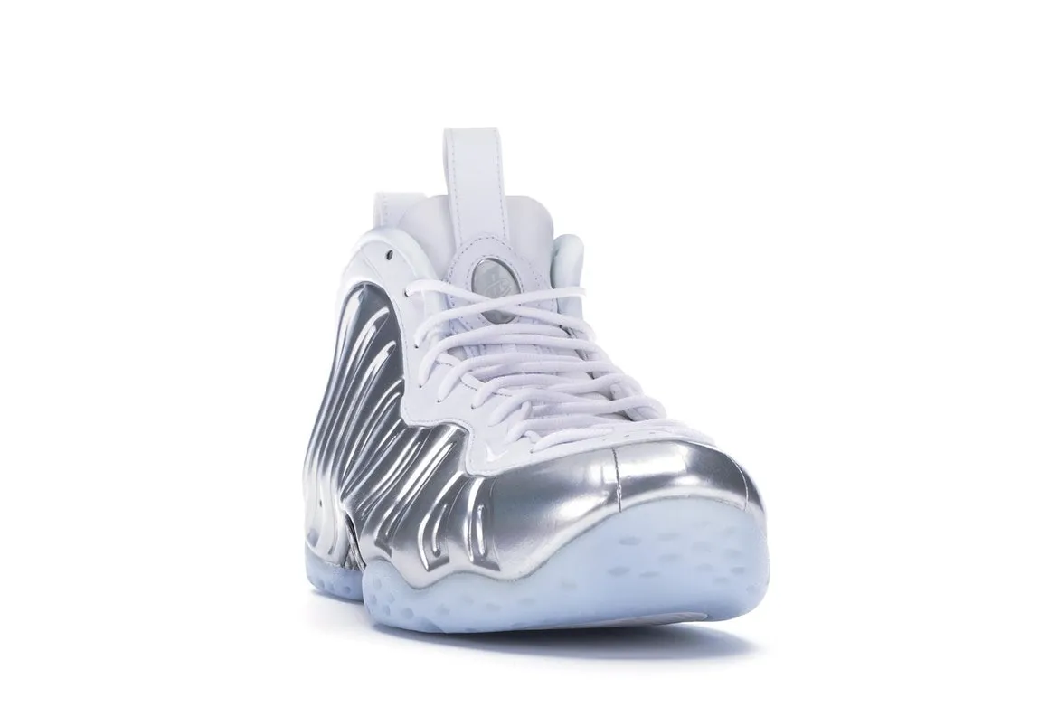 Фото № 2 с приближением к товару «‎Nike Air Foamposite One Chrome White »