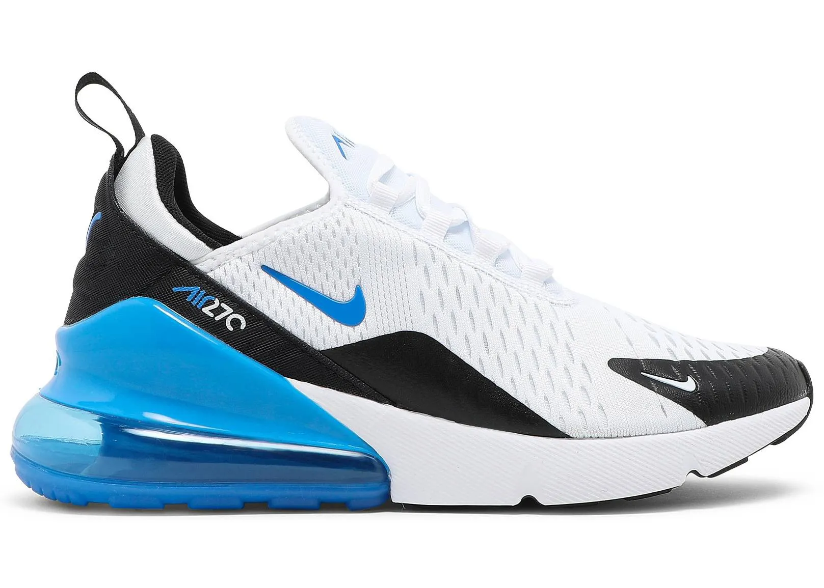 Фото № 1 с приближением к товару «‎Nike Air Max 270 White Signal Blue »