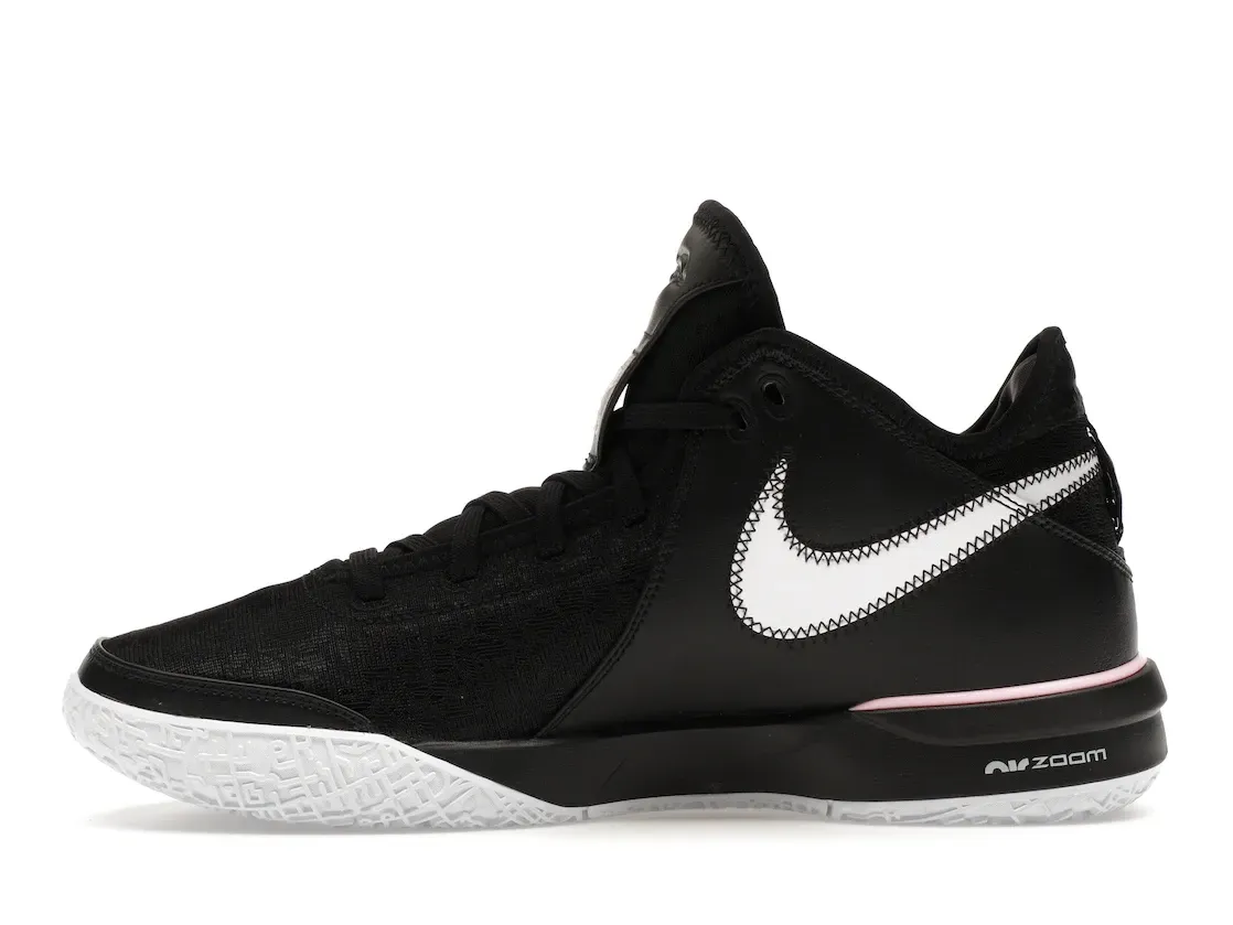 Фото № 3 с приближением к товару «‎Nike Zoom LeBron NXXT Gen Black White Medium Soft Pink»