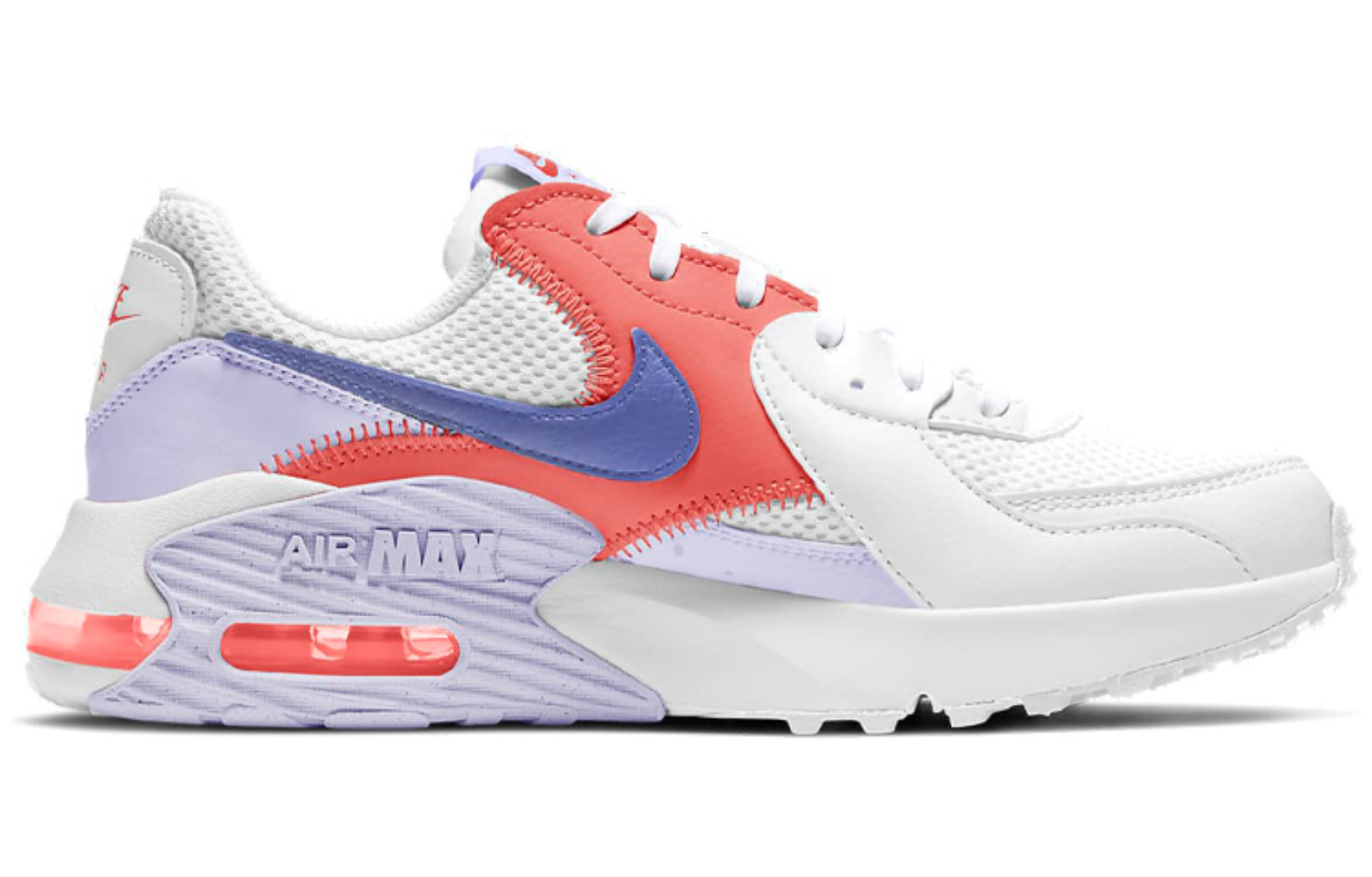 Фото № 2 с приближением к товару «‎Nike Wmns Air Max Excee Sneakers WhiteOrangePurple»