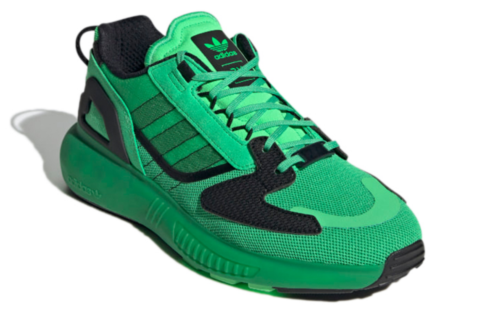 Фото № 3 с приближением к товару «‎adidas originals Zx 5k Boost Running Shoes Green»