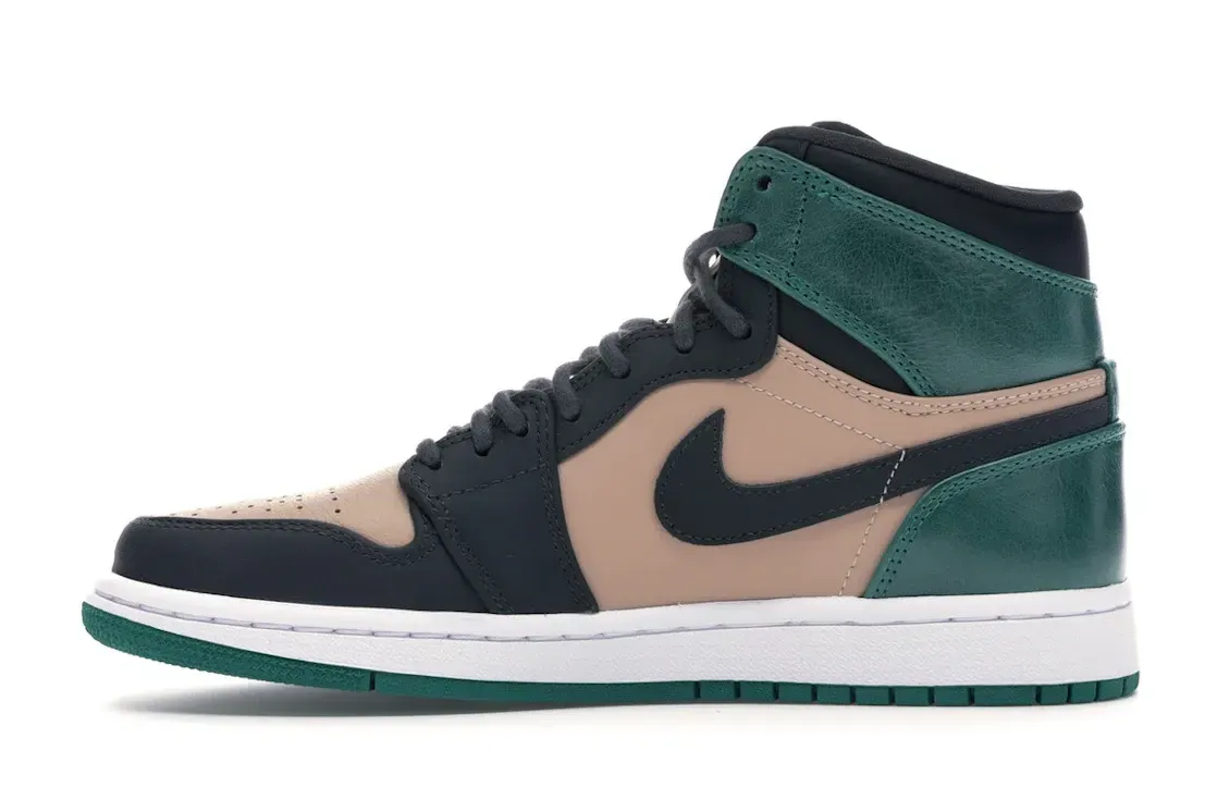 Фото № 3 с приближением к товару «‎Jordan 1 Retro High Bio Beige Anthracite Mystic Green »