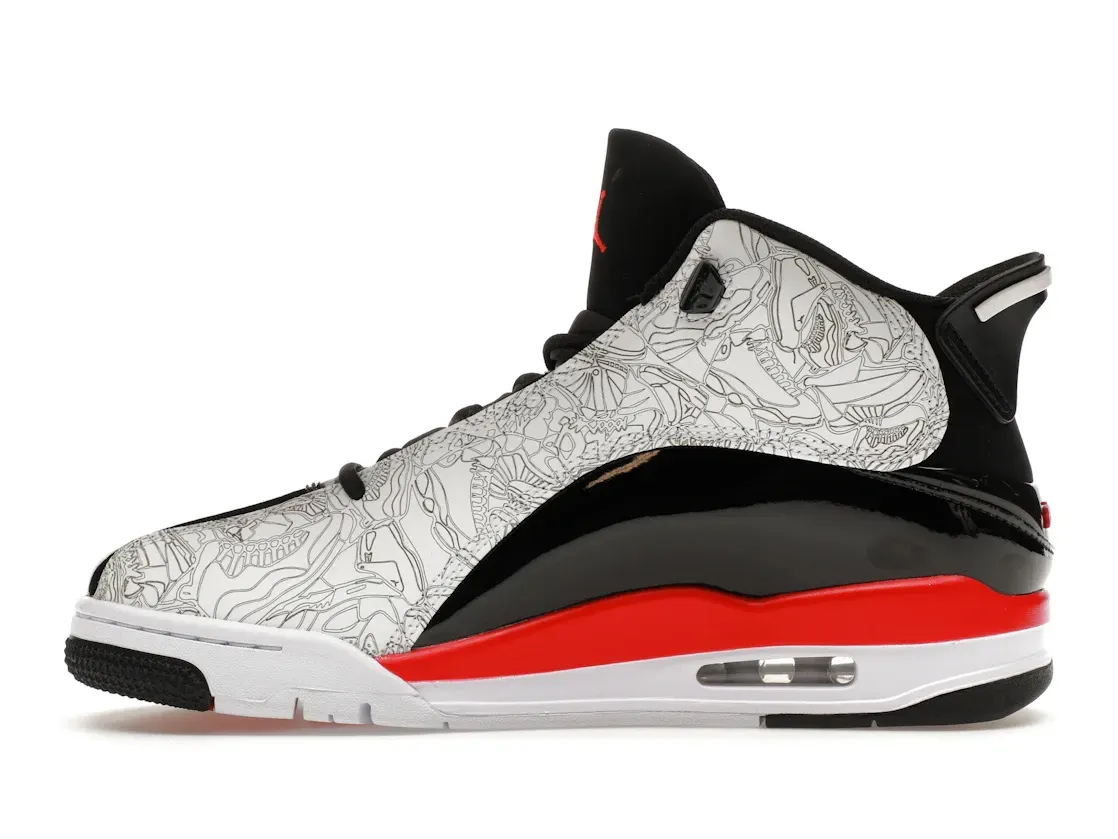 Фото № 3 с приближением к товару «‎Jordan Dub Zero Fire Red»