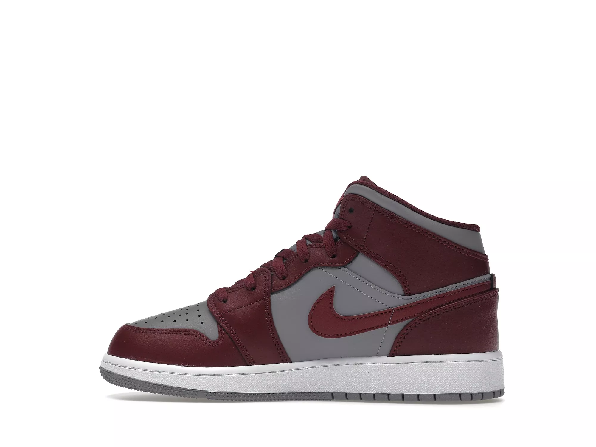Фото № 2 с приближением к товару «‎Jordan 1 Mid Cherrywood Red »