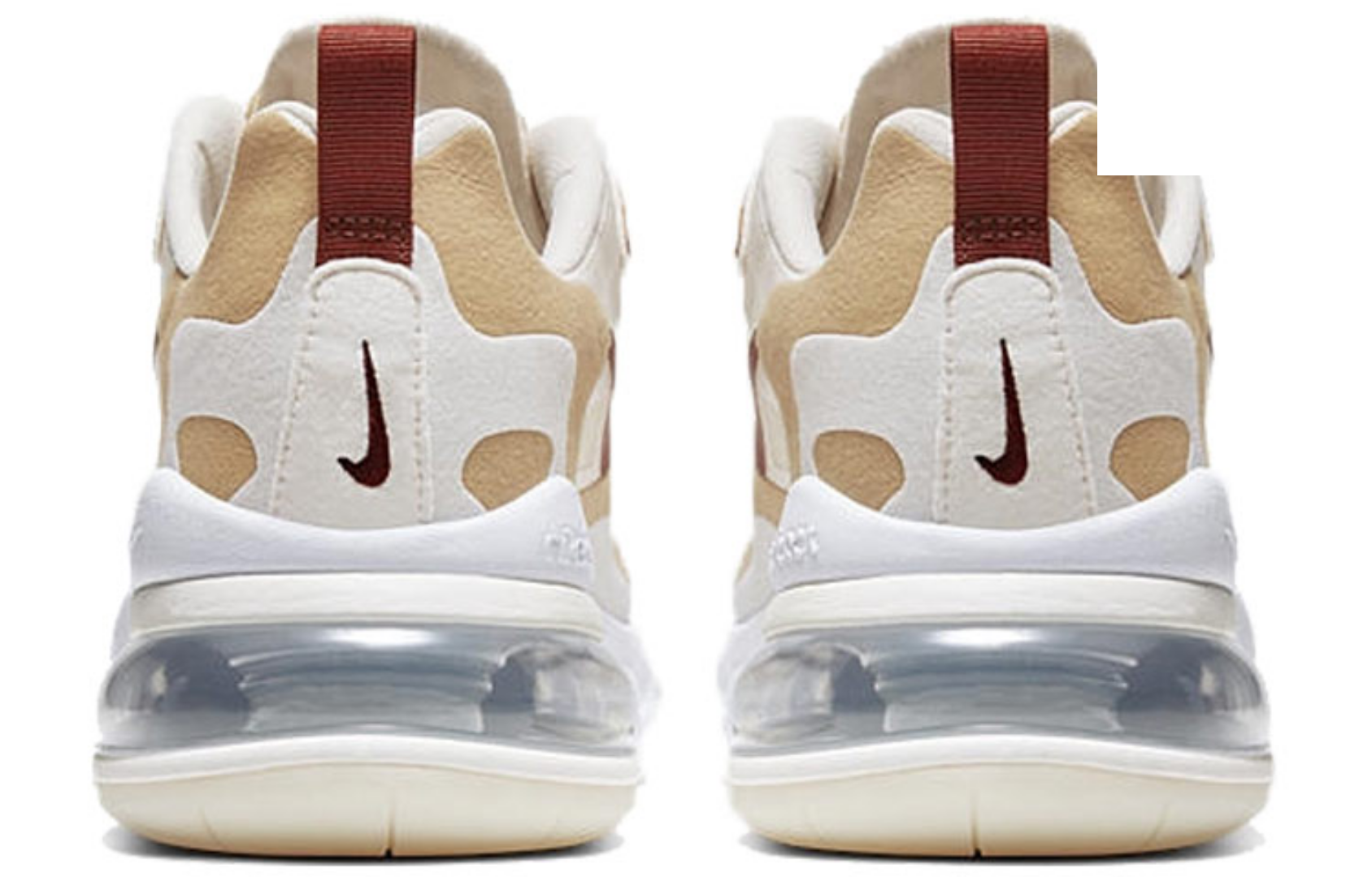 Фото № 4 с приближением к товару «‎Nike Air Max 270 React Cinnamon React Sports Casual shoes»