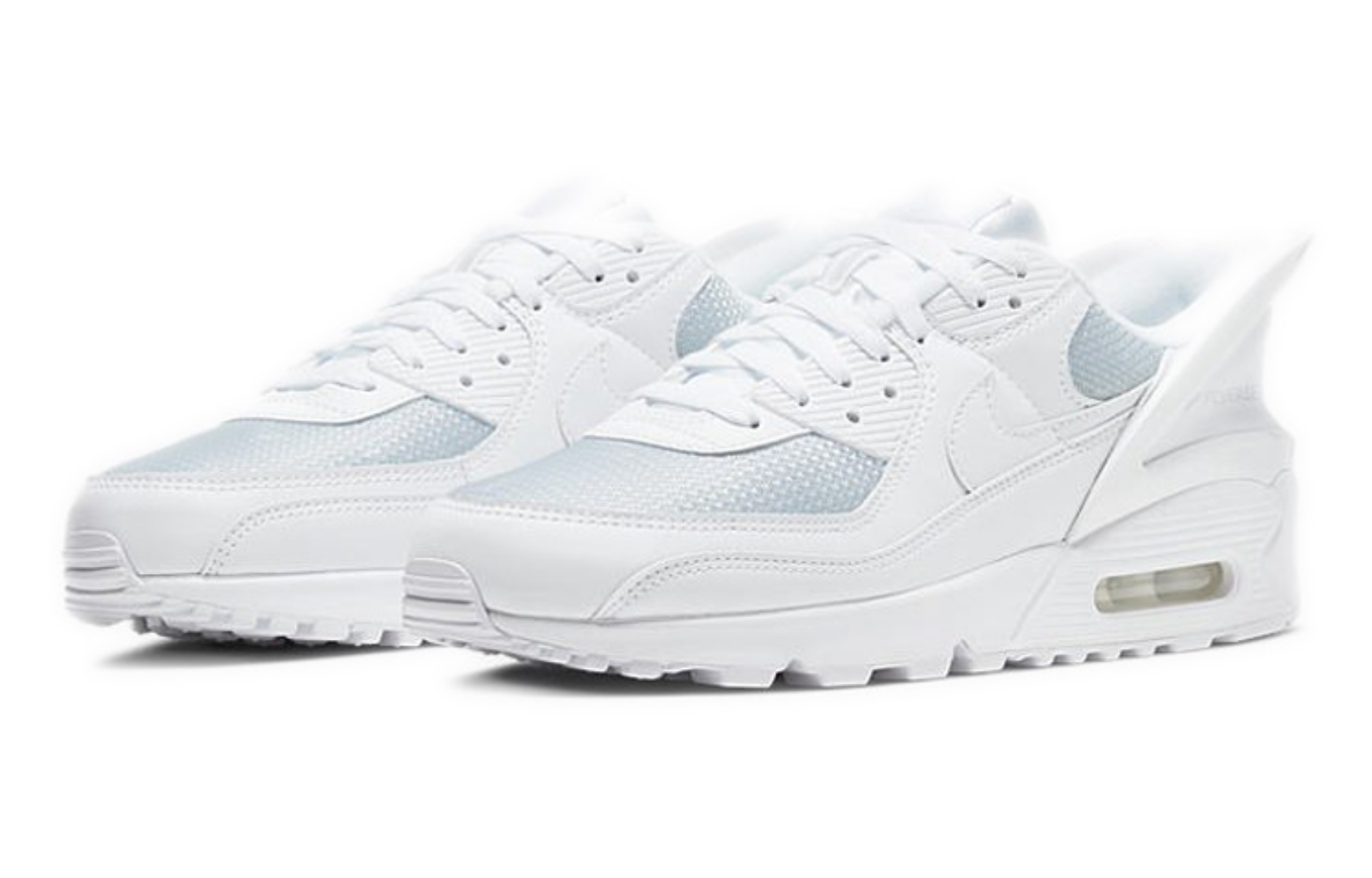 Фото № 3 с приближением к товару «‎Nike Air Max 90 FlyEase 'Triple White'»