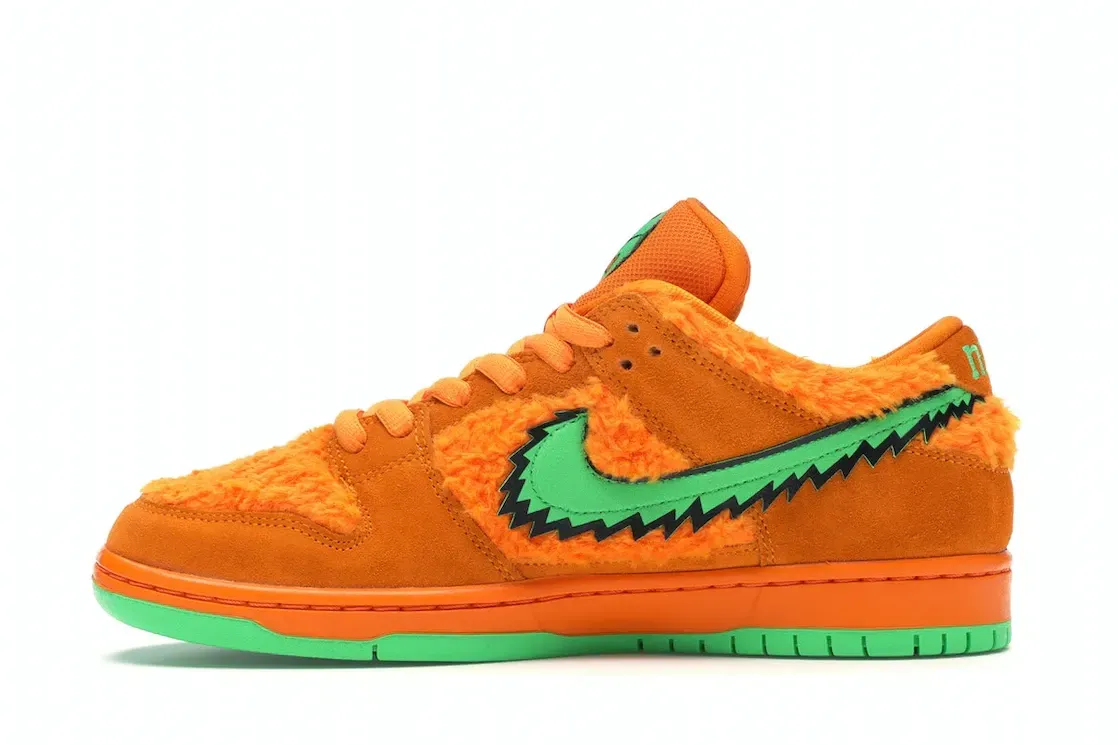 Фото № 3 с приближением к товару «‎Nike SB Dunk Low Grateful Dead Bears Orange»